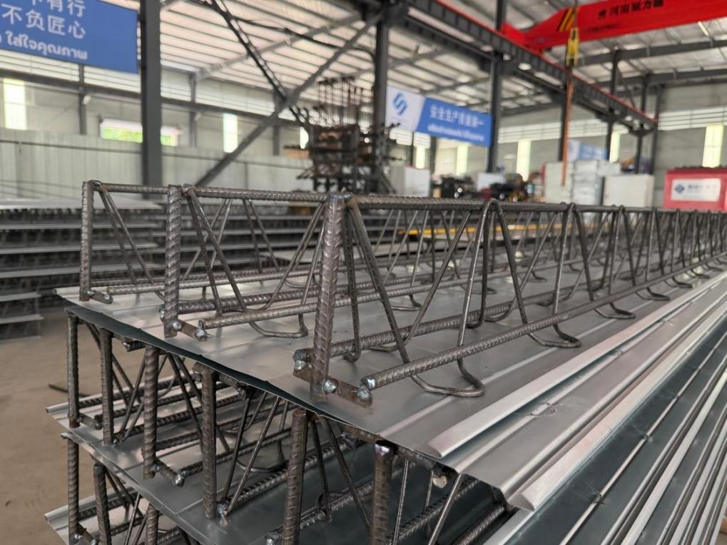 Truss deck slab