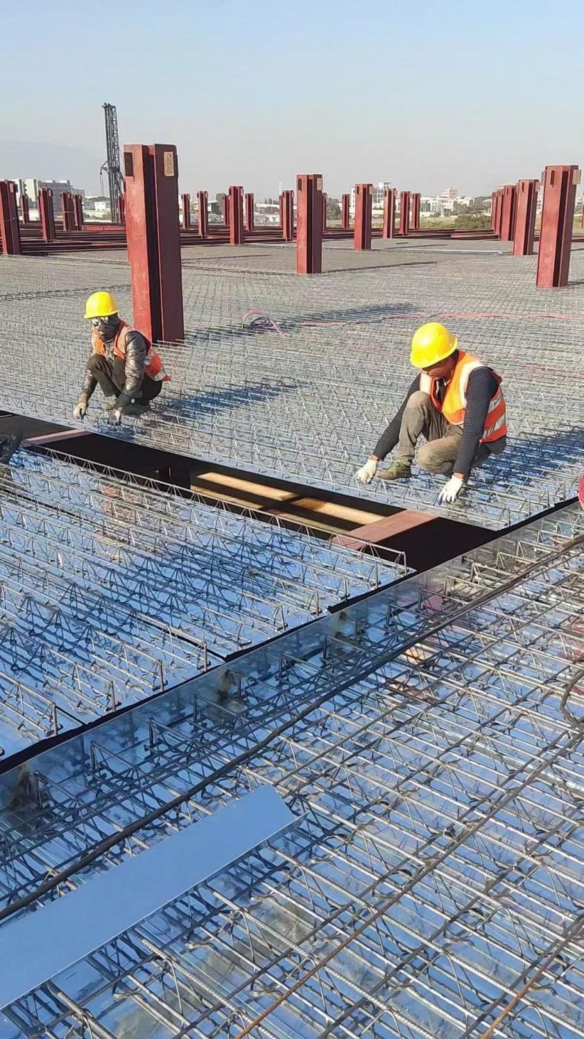 Truss deck slab