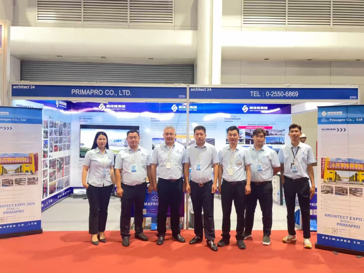 SWS Group Attends the 38th Bangkok International Building Materials Exhibition